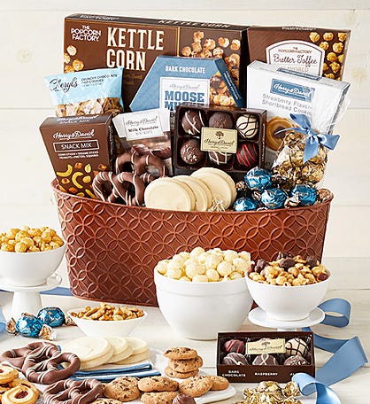 Premier Favorites Sweets & Treats Gift Basket